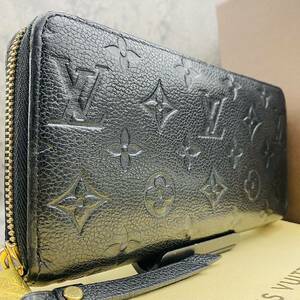 ■極美品/新型/箱袋■ ルイヴィトン Louis vuitton メンズ ジッピーウォレット アンプラント ノワール 長財布 M61864 ブラック 黒 現行