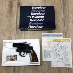 124 D 1円〜 モデルガン タナカワークス S&W M10 ミリタリー&ポリス 2インチ .38spl ブラック HW 中古【18歳以上のみ対象】