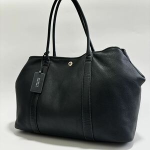 良品 BARNEYS NEWYORK バーニーズニューヨーク トートバッグ ブリーフケース メンズ ビジネス A4 肩掛け シュリンクレザー 通勤 ネイビー 