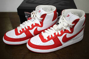 未使用 US10 28cm コムデギャルソンオムプリュス ナイキターミネーターハイ赤 COMME des GARCONS HOMME PLUS NIKE TERMINATOR HIGH SP RED