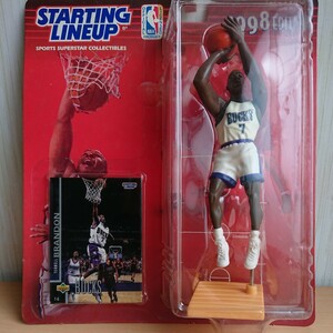 241-03 NBA STARTING LINEUP 【 BUCKS TERRELL BRANDON 】 フィギュア 当時物