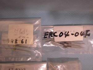 ダイオード 3GZ61*4個 ERA12-06*11個 1Z16*2個 IS5277(1S1885相当)*5個　ERA82-004*4個 02S-06*2個 ERC04-04F*18個