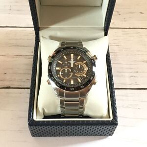 早い者勝ち即決【ジャンク】 CASIO EDIFICE EQW-T620DB-1AJF シルバー 電波ソーラー カシオ エディフィス メンズ 腕時計 生活用強化防水