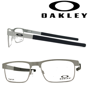 OAKLEY メガネフレーム ブランド オークリー METAL PLATE TI マットシルバー 眼鏡 0OX-5153-03