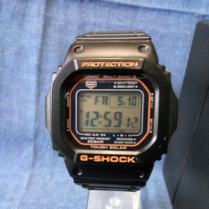 CASIO カシオ G-SHOCK 腕時計 GW-M5610R 稼働品　タフソーラー ブラック　現状品