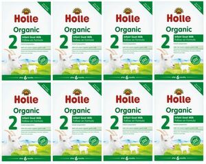 【400g 8箱セット・6カ月から】ホレ オーガニック有機原料使用・ヤギミルク (Holle Organic Infant Goat Milk) 乳児用ゴート粉ミルク