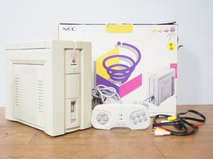 ☆【2F1209-24】 NEC 家庭用ゲーム機 PC-FX コントローラ一個付属 レトロゲーム ゲームハード ジャンク