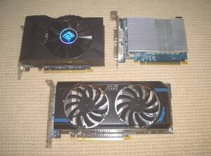 3台セット ジャンクVGAカード GTX560 AXR7250 GTX650 