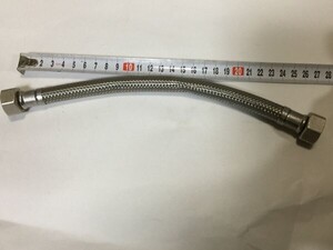 KAKUDAI メッシュパイプ　10BAR 70℃　全長28㎝　ねじ内径19.5㎝　未使用　 CL2 9905