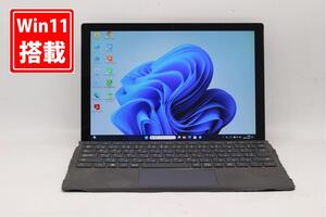 中古良品 2K対応 12.3型 Microsoft surface Pro 6 Windows11 八世代 i5-8350u 8GB NVMe 128GB-SSD カメラ 無線 Office付 中古 管:1700x