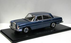 【KKスケール】1/18 メルセデスベンツ S-クラス 300SEL (W109) 1972年 メタリックブルー(商品№ KKDC181214 )ダイキャスト製のミニカー