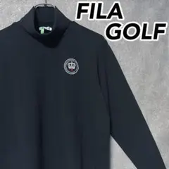 FILA GOLF フィラゴルフ ハイネック シャツ ロゴ ゴルフ ウェア