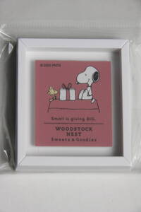 WOODSTOCK NEST Sweets&Goodies　ウッドストックネスト　ミニフレームマグネット　プレゼント 送料無料 PEANUTS ウッドストック スヌーピー