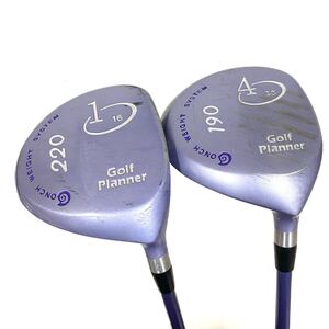 Y♪ Golf Planner Nifty レディース 1W 220 16°/4W 190 20° 2本セット シャフト EXSILT GRAPHITE 3600 フレックスL 純正グリップ 女性右 