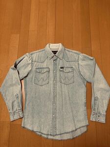 80s Wrangler Denim Western Shirts ウエスタンシャツ ビンテージ vintage McQueen ラングラー LEE LEVI’s 古着 デニム マックイーン