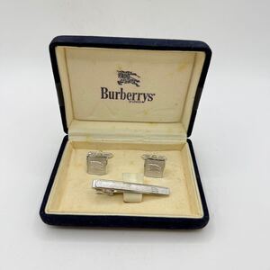 U1 BURBERRY Burberry ネクタイピン カフス タイピン バーバリー カフスボタン セット