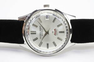 デッドストック品☆１９６０年代　オリエント　ORYMPIA　ORIENT　WEEKLY　SPECIAL　19石　手巻紳士腕時計　稀少モデル