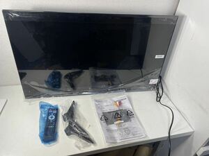 新品 未使用 2023年製 山善 QRK-32TL2K Qriom 32V型 フルハイビジョンスマートテレビ チューナーレステレビ