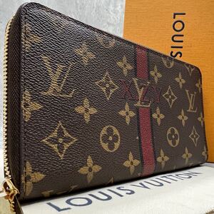 【新品同様 近年モデル】ルイヴィトン LOUIS VUITTON ジッピーオーガナイザー 長財布 ラウンド モノグラム メンズ ビジネス M60002 