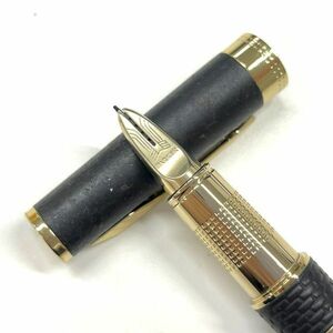 W164-C1-968 ◎ PARKER パーカー 万年筆 ブラック ゴールド 筆記用具 文房具 箱付き③