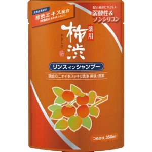 薬用柿渋リンスインシャンプー替350ML × 24点