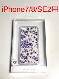 4646 iPhone7/8 iPhoneSE2用 uniケース 花柄