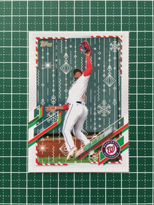 ★TOPPS MLB 2021 HOLIDAY #HW32 VICTOR ROBLES［WASHINGTON NATIONALS］ベースカード「BASE」★