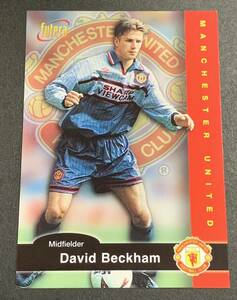 1997 Futera David Beckham 06 Manchester United ベッカム　マンチェスターユナイテッド