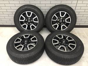 トヨタ タンドラ純正 アルイホイール 18×8J 5穴 PCD150 ＋60 ハブ径108 ミシュラン 275/65R18 セコイア ランクル100 200にも【TG2412482】