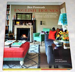 洋書　 English Houses: 　Inspirational Interiors from City Apartments to Country Manor Houses　大型本　 中古本　インテリア