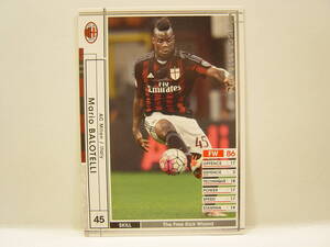 ■ WCCF 2015-2016 EXTRA 白 マリオ・バロテッリ　Mario Balotelli 1990 Italy　AC Milan 15-16 Extra Card