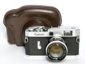 ☆キヤノン P 型、50mm/1.4 付、Canon P No.732902 ／研究用・現状