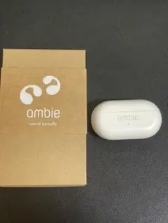 ambie sound earcuffs ワイヤレスイヤホン ホワイト