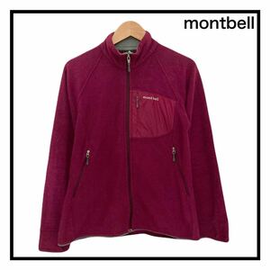 montbell　モンベル　フリース　ジャケット　アウトドア　登山　レディース