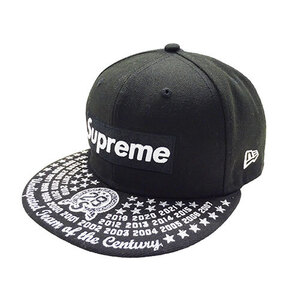 シュプリーム Supreme キャップ メンズ ブランド Undisputed Box Logo New Era Cap ブラック G2709232021 58.7cm NEW ERAコラボ かっこいい