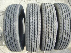 ★☆引き取り限定☆★ 中古タイヤ スタッドレスタイヤ 4本セット 165/80R14 91/90 LT ヨコハマ アイスガード iG91