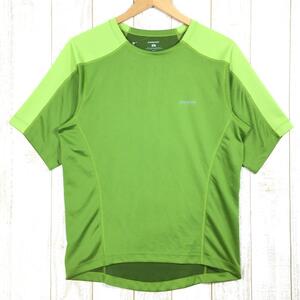 MENs S パタゴニア ランシェード Tシャツ RUNSHADE T-SHIRT PATAGONIA 24356 JND グリーン系