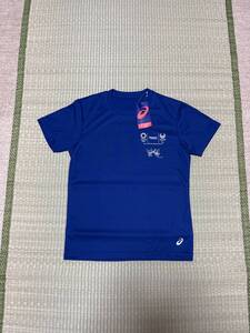 TOKYO 2020 東京オリンピック asics アシックス 半袖 Tシャツ ネイビー 表記S 新品未使用 希少 レア 廃盤 人気 デザイン ファッション