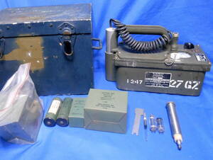 放射能探知機 RADIACMETER AN/PDR-27G 米軍放出アンティック希少品 240620-3