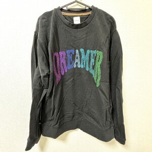 Paul Smith ポールスミス プルオーバー スウェット トレーナー DREAMER XLサイズ コットン100% ラメ 刺繍 ■佐138 三