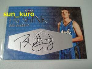 Pat Garrity 99-00 Fleer Ultra FRESH INK AUTO