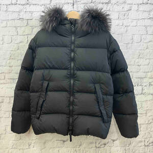 DUVETICA VEGATRE DOWN JACKET デュベティカ ベガトレ ラクーンファー ダウンジャケット ブラック サイズ44