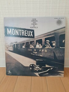 GENE AMMONS AND FRIENDS AT MONTREUX LPレコード 説明書付き