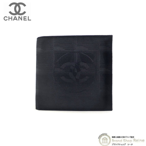 シャネル （CHANEL） ニュートラベルライン 二つ折り 財布 A13507 ブラック ヴィンテージ品（未使用品）中古