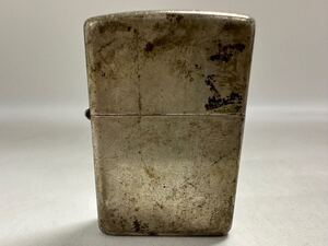 【11M26】 1円スタート ZIPPO / STERLING 1996 スターリング シルバーカラー オイルライター 喫煙具 喫煙グッズ