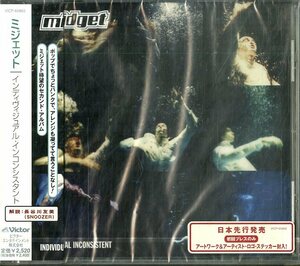 D00124738/【即決/送料無料】CD/ミジェット(MIDGET)「Individual Inconsistent (1999年・VICP-60863・インディーロック)」