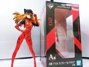 00641 【中古品】一番くじ「一番くじ エヴァンゲリオン2020」 A賞 式波・アスカ・ラングレー「Ｑ」フィギュア 箱に傷汚れあり 開封品