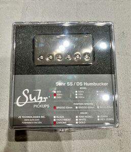 Suhr ピックアップ　SSH+ Bridge 53ミリ　Chrome 中古美品