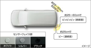 ヴォクシー 80系 後期：純正 コーナーセンサー（リア左右）【廃盤、残り在庫わずか】