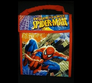 ☆同梱可☆MARVEL☆Spider-Man☆LUNCHBAG☆Zek！☆スパイダーマン☆ランチバッグ☆保冷バッグ☆取って付き☆マーべル